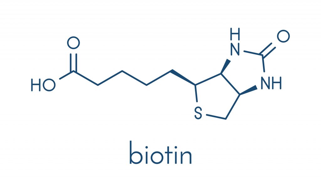 Scientists are studying the effects of biotin on hair