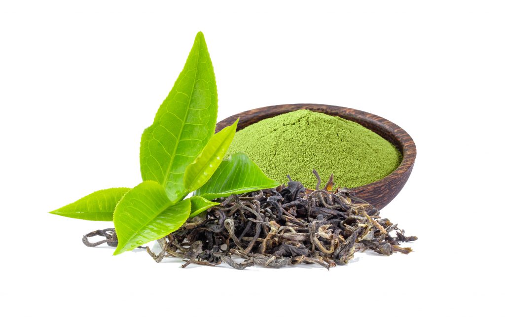 Studies examining the effects of green tea extract on hair pay special attention to the active catechin, EGCG.