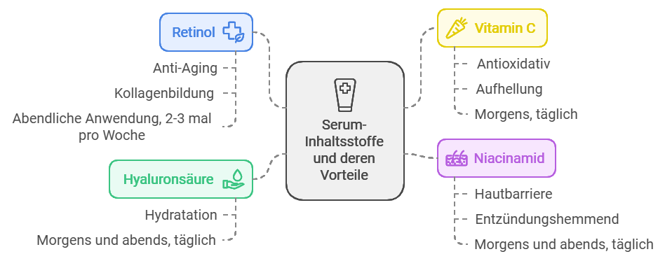 Gesichtswirkung und Anwendung.