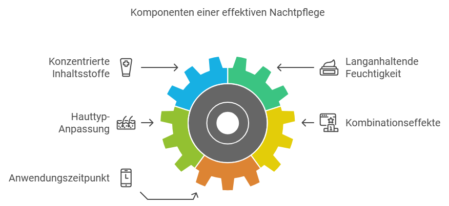 Komponenten einer effektiven Nachtpflege