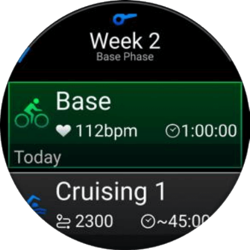 GARMIN COACH TRAINING PLANS