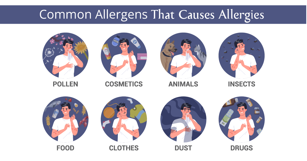 Causes of Skin Allergy on the Face