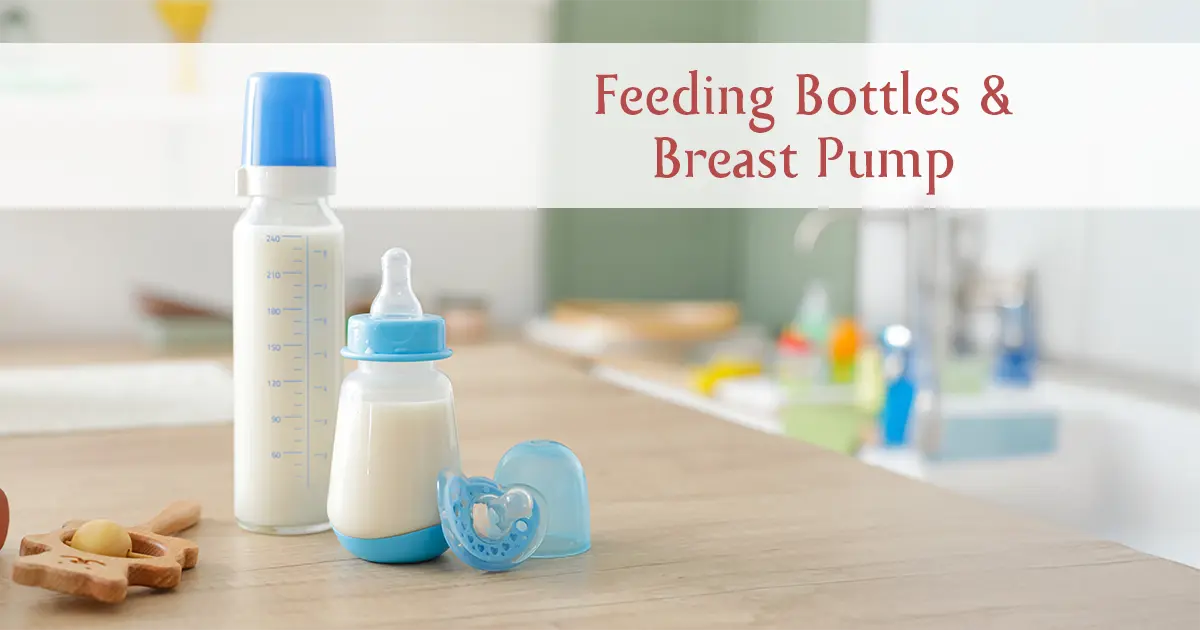 Baby feeding essentials