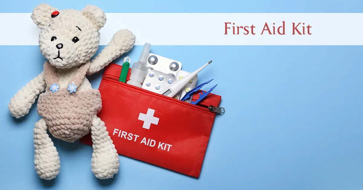 Baby first aid kit
