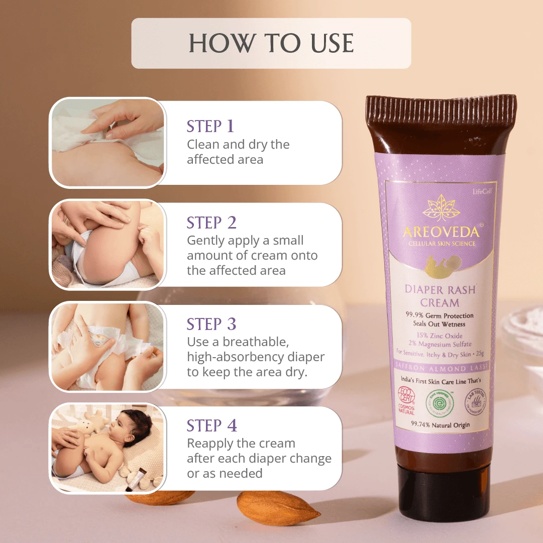How To Apply Diaper Rash Cream?