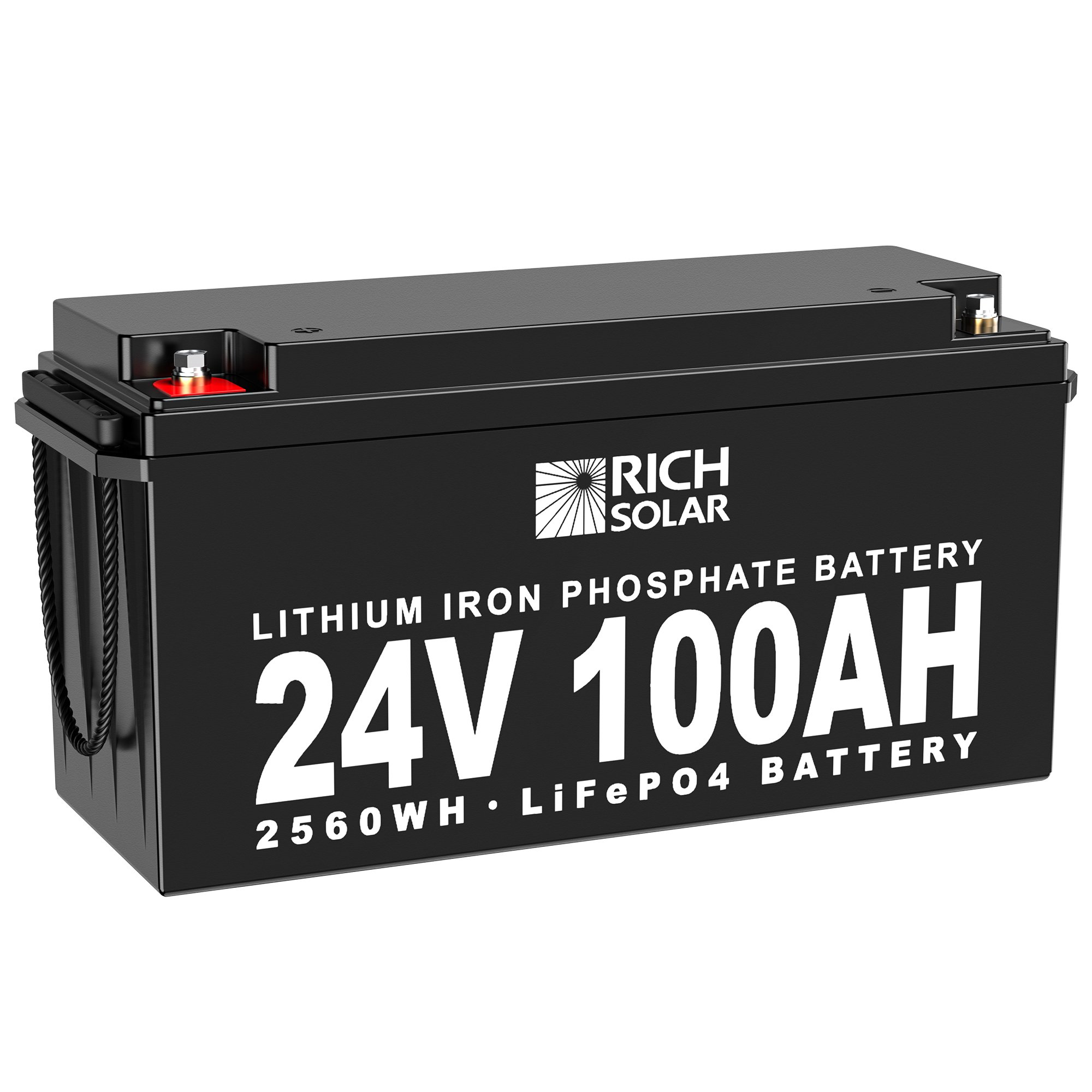 RICH SOLAR 24V 100Ah LiFePO4 Battery