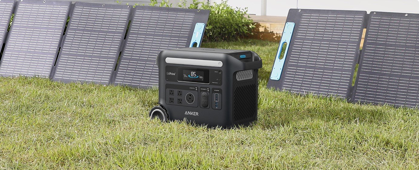 Anker F2600 with 2x 200W Solar Panels