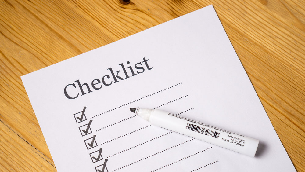 Checklist