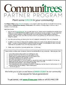 Communitrees Coupon Code Flyer