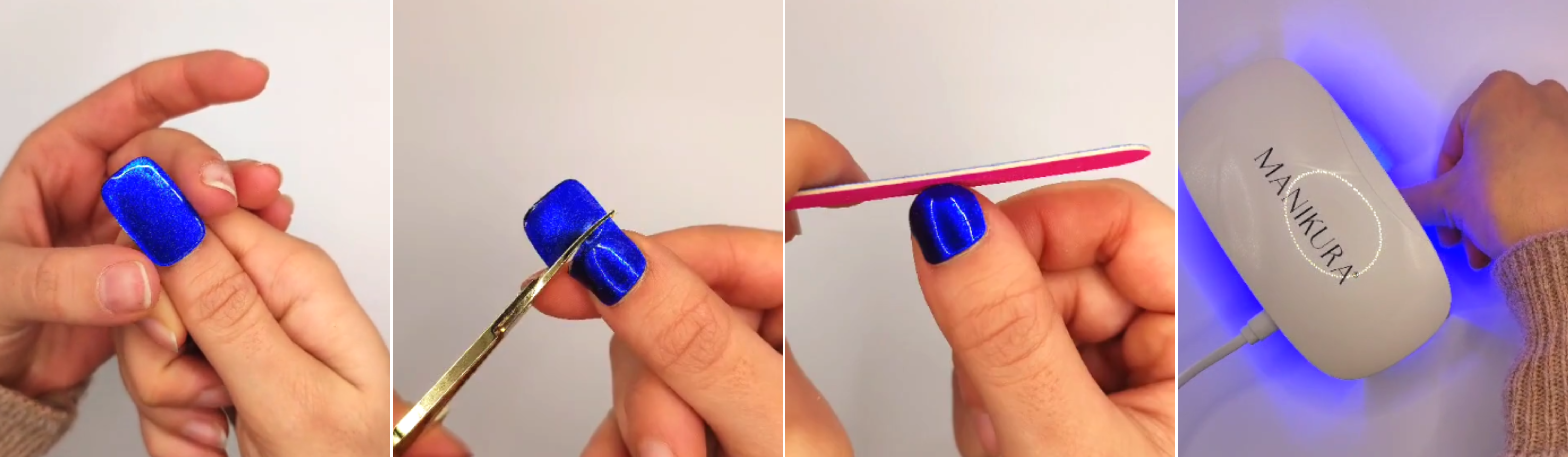 Aplicação de Verniz Gel Pré-preparado