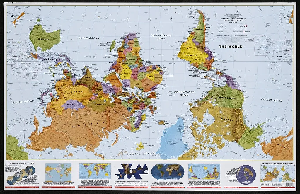 What's up South map ODT maps