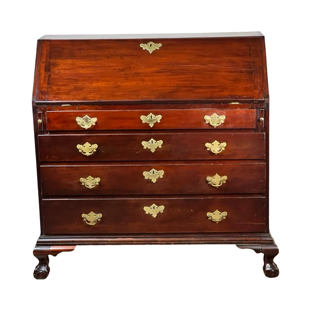 Chippendale Slant Front Desk
