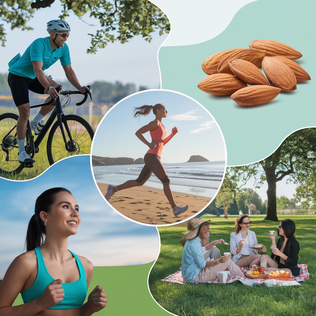 AlmondRx almonds – a heart-healthy snack for active individuals on the go.