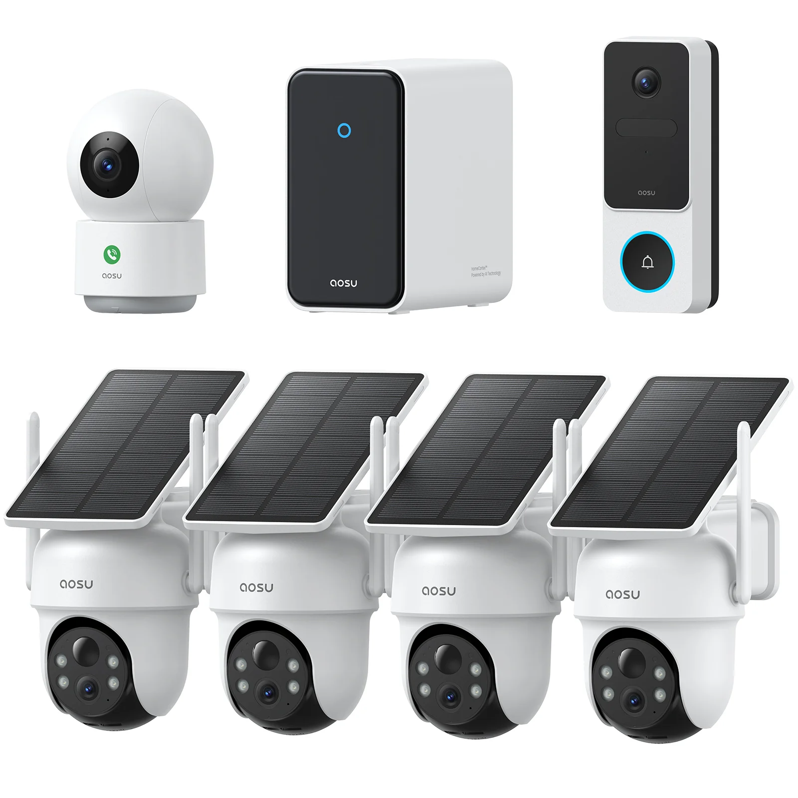 aosu G11 suite full home security camera package
