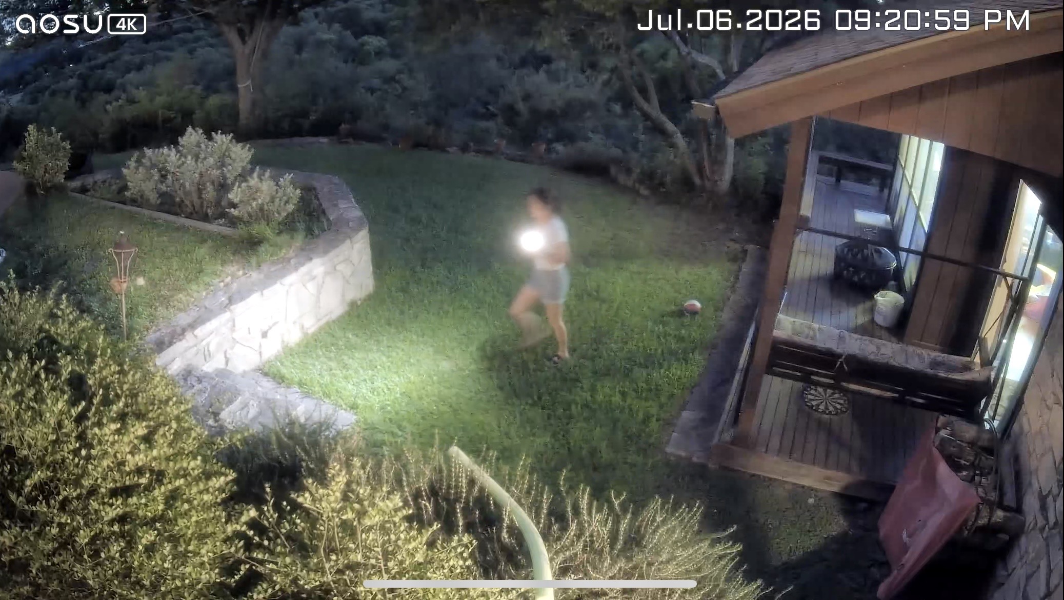 T2 Ultra full color night vision in low night time ambient light and no spotlight
