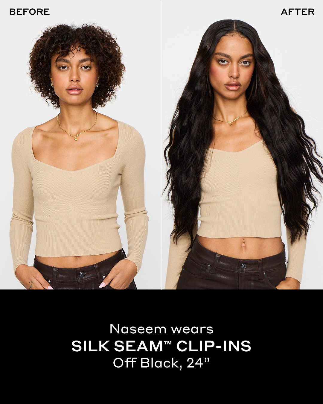 Before and after: SilkSeam transformation