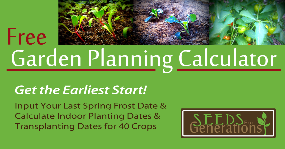 Garden Planning Calculator
