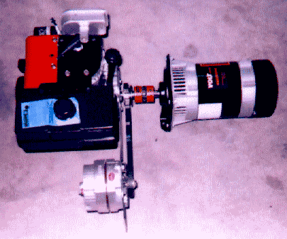 AC-DC Generator Side View