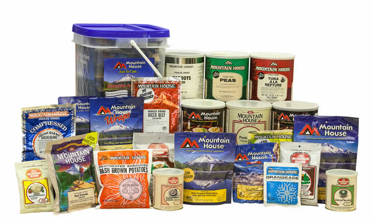 Mountain House Product Packaging