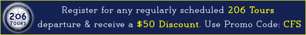 206 Tours Discount Coupon