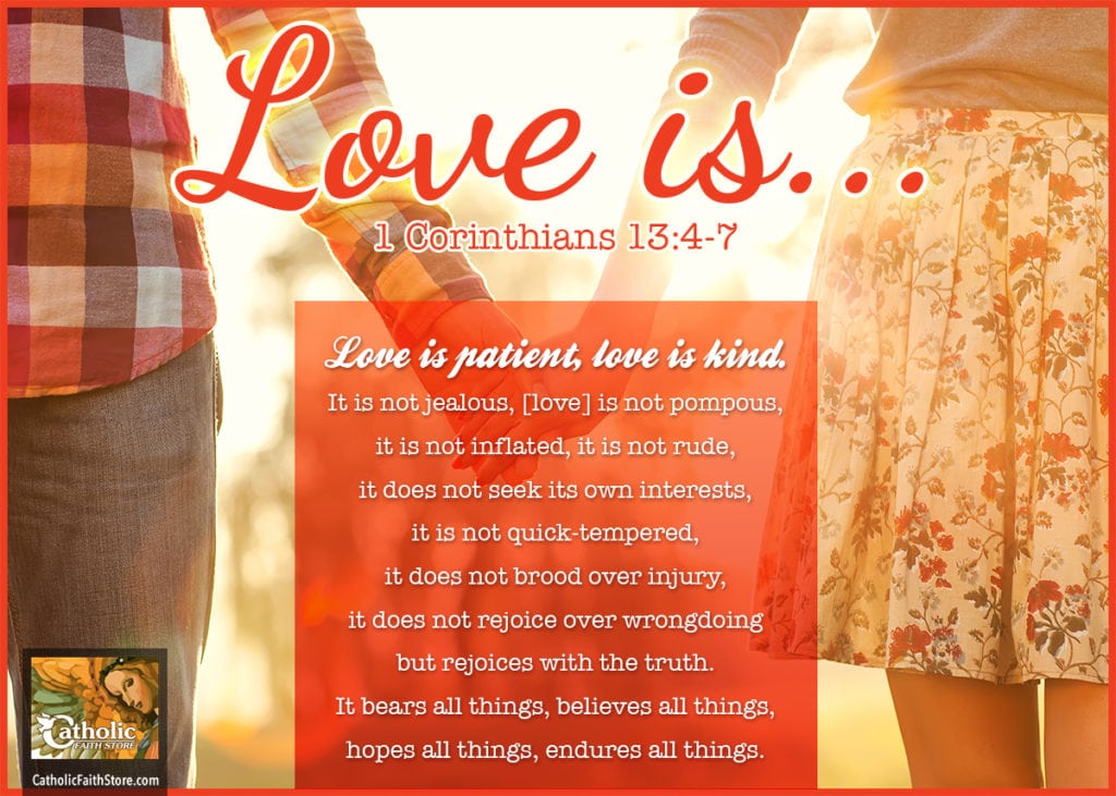 1 Corinthians 13:4-7