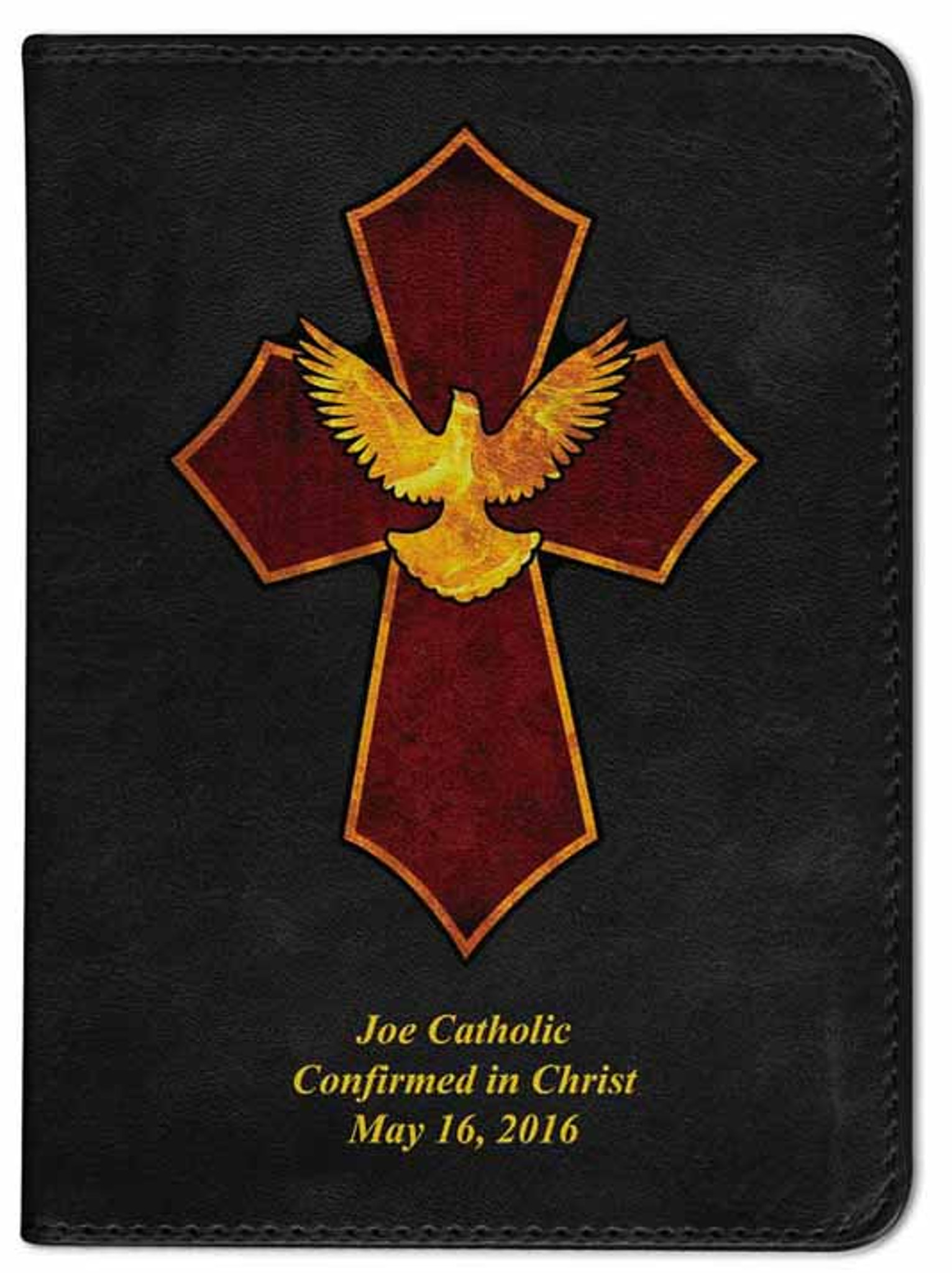 Cross and Dove Bible