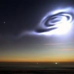 Sun Twirl in sky