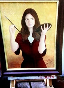 Customer Painting of St. Catherine