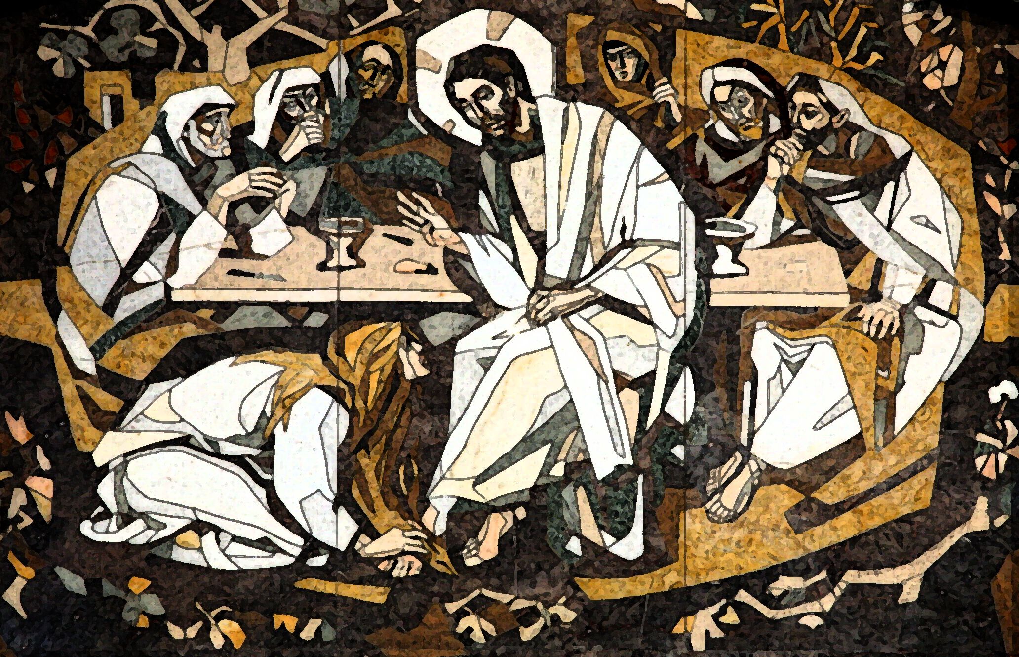 Icon of St. Mary Magdalene with alabaster jar