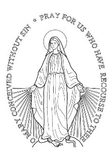 Miraculous Medal Front