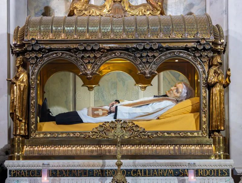 St John Marie Vianney body