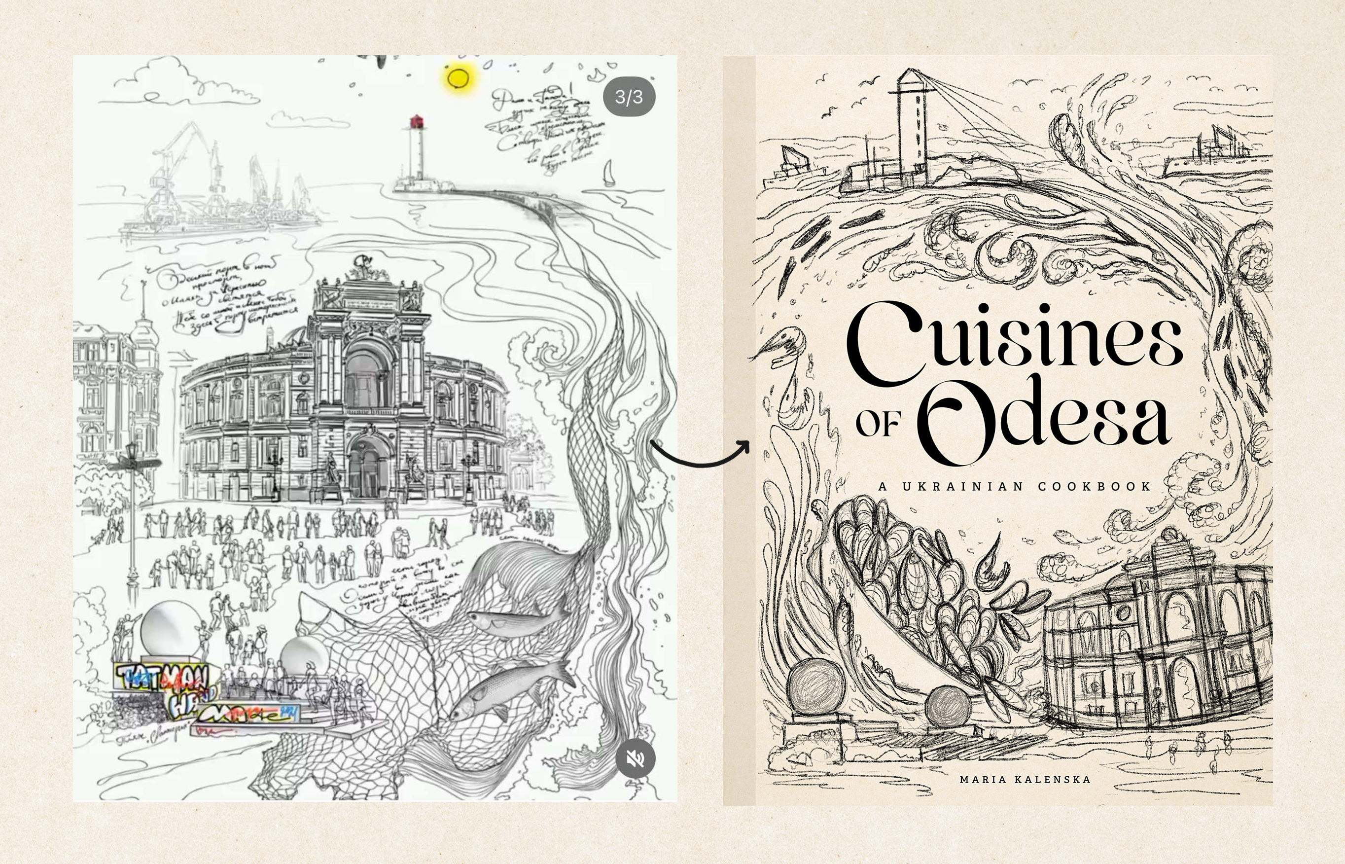 sketching process cookbook