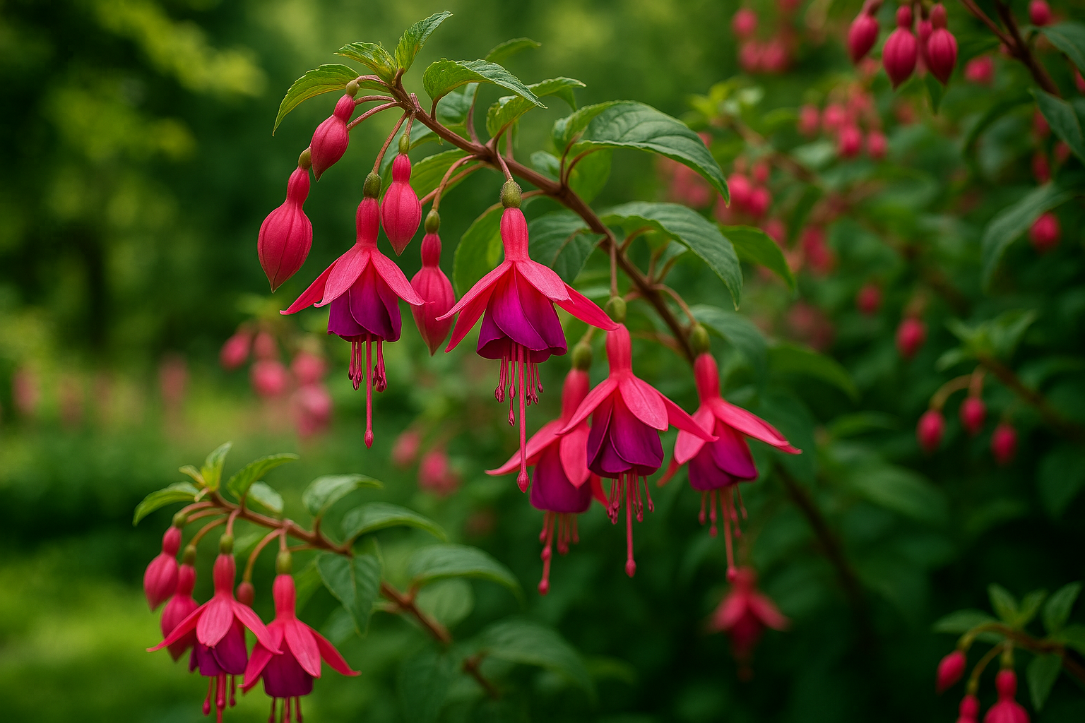 Fuchsia Plug Plants – Colourful Summer Flowers for Pots & Borders ...