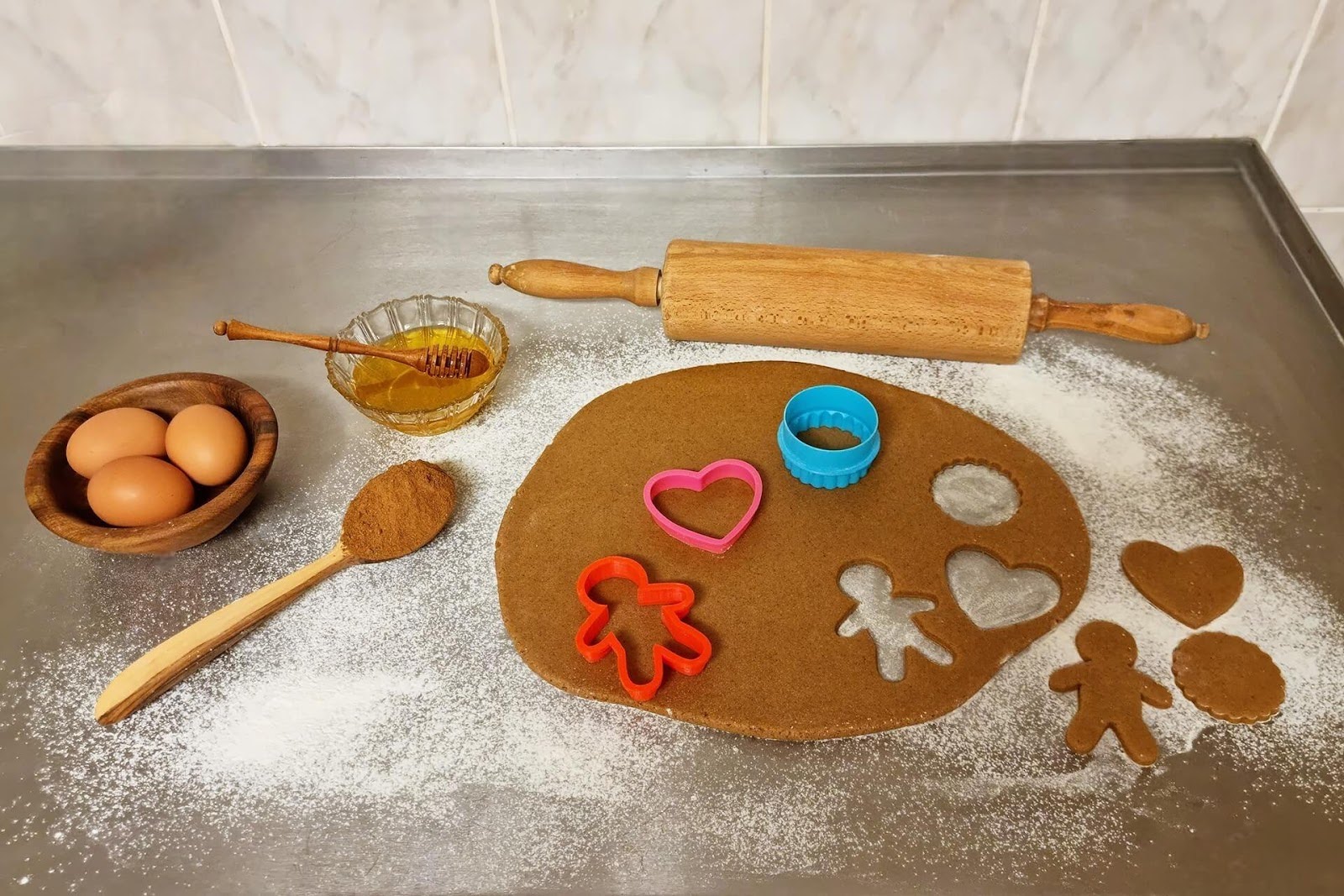 Mézeskalács készítése