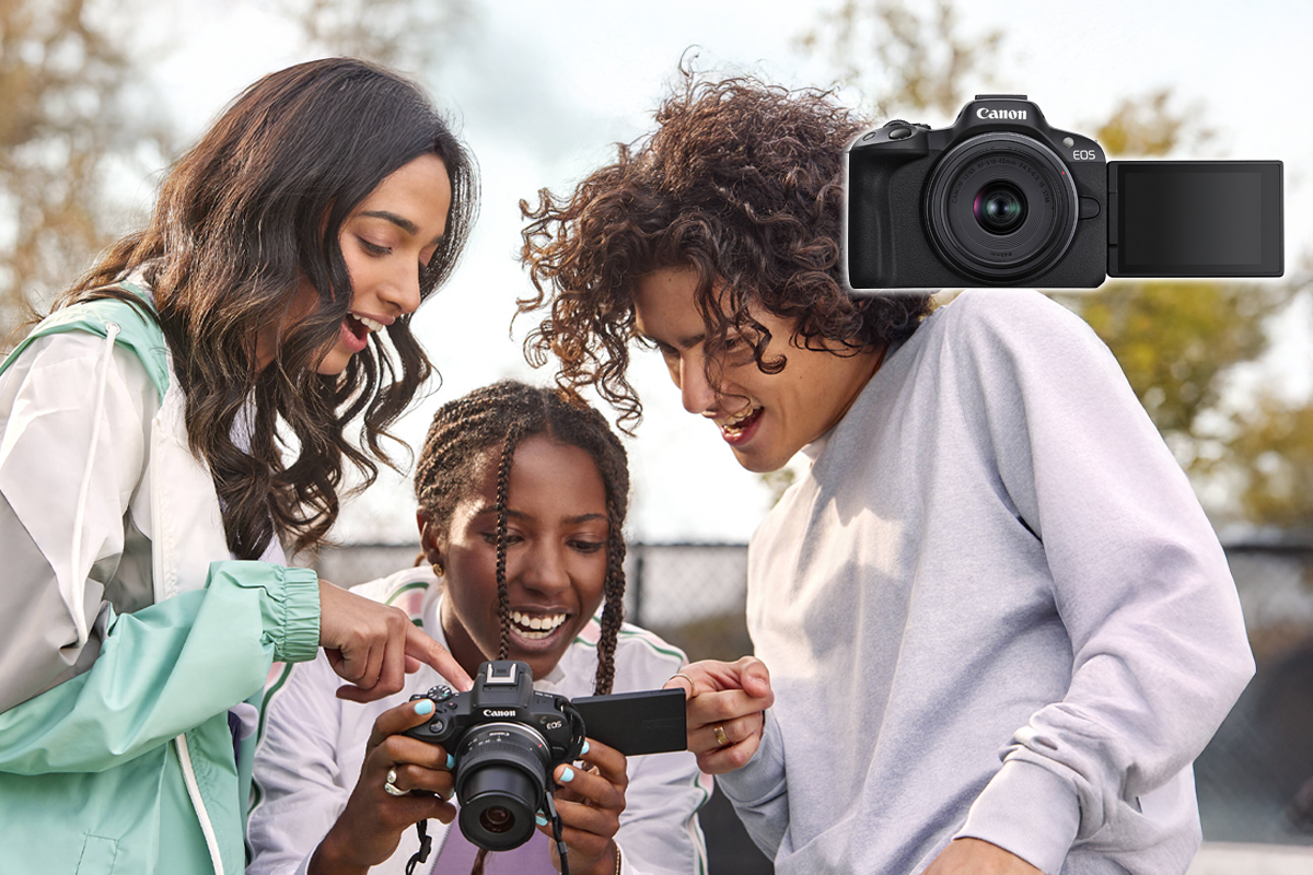 Canon EOS R50 Mirrorless Camera Travel Kit