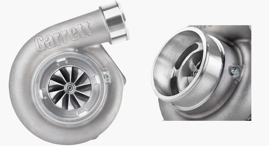 Garrett GTX Gen II compressor wheel redesigned using CFD analysis for improved mass airflow and efficiency