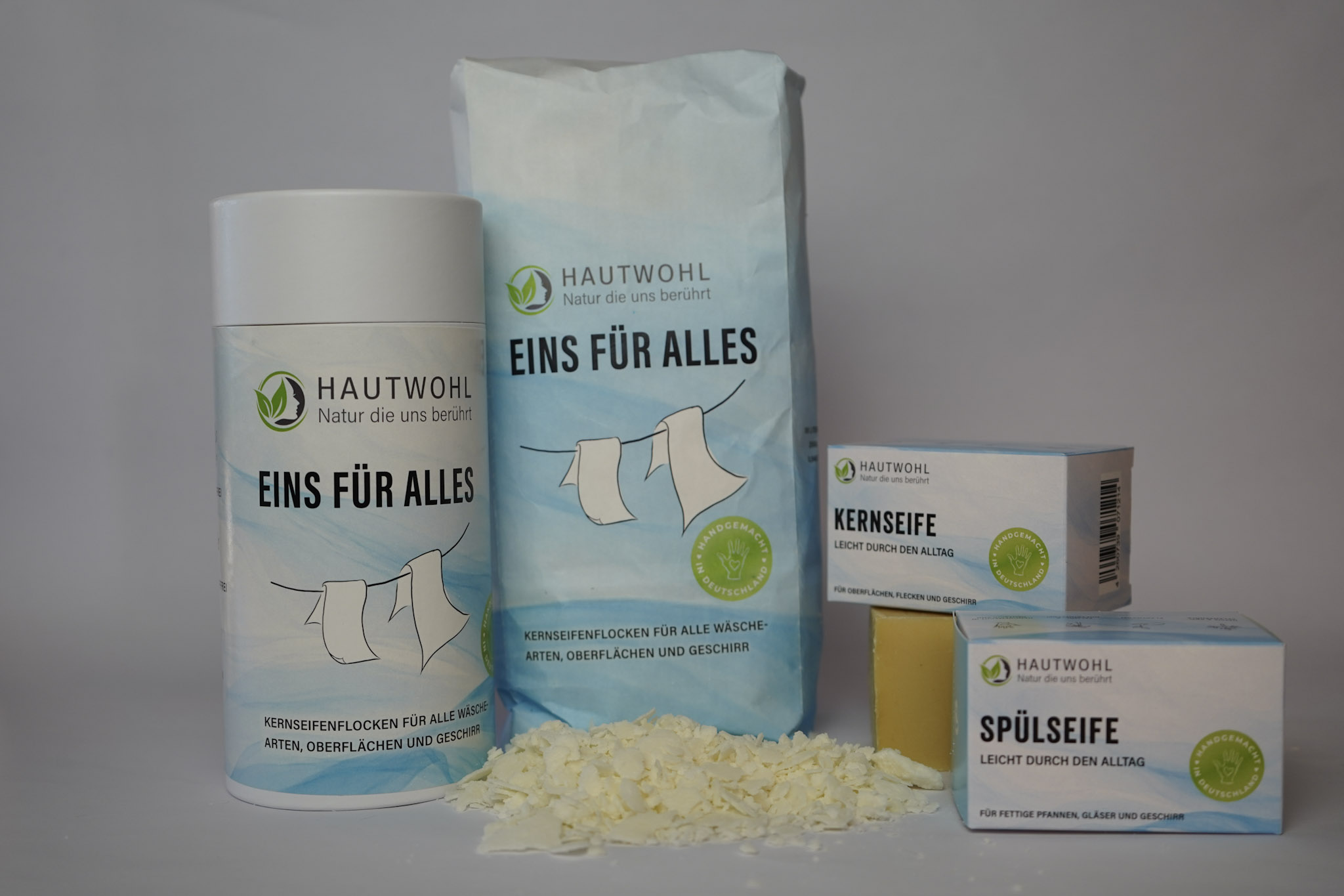 Hautwohl Kernseife flocken und fest