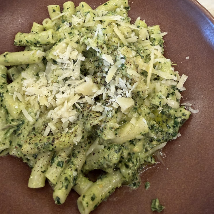 Kale Pesto Pasta