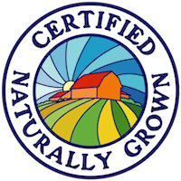 Certified Naturally Grown label