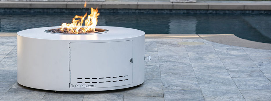 How long will a propane tank last on a fire pit