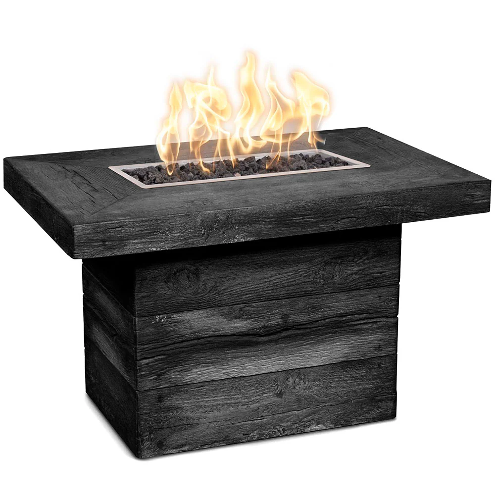 TOP Fires Alberta Linear concrete gas fire pit product image