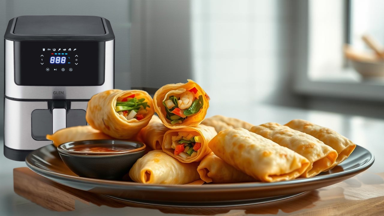 air fried spring roll