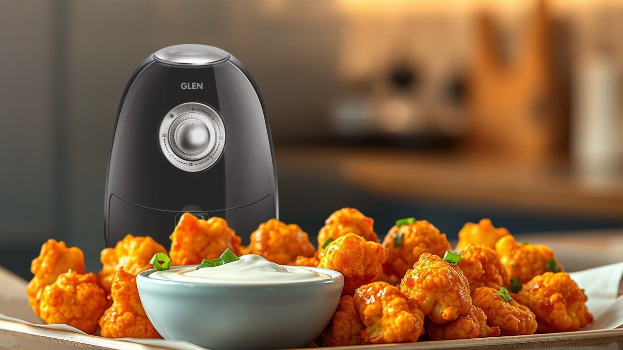 Air Fryer Cauliflower Bites