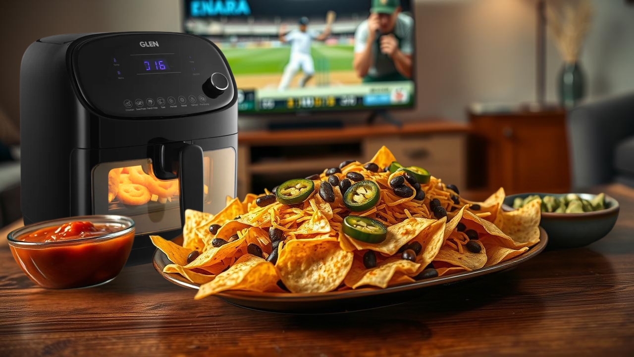eating tortilla made in air fryer