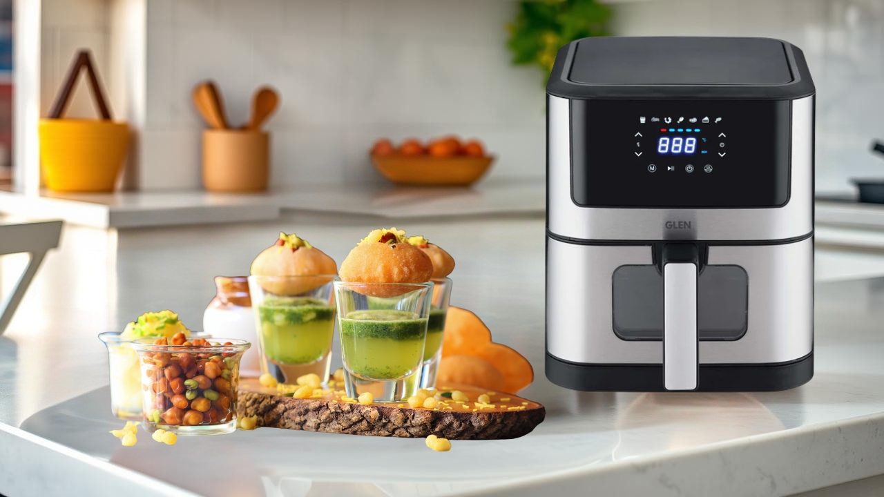 Pani puri in air fryer