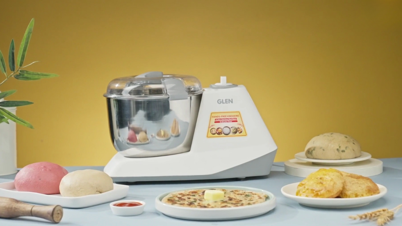 Make Larger Atta Dough in dough kneader for larger families