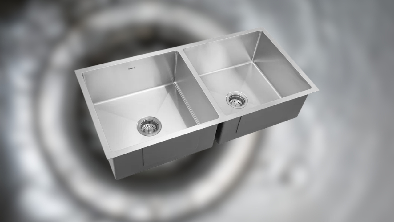 handmade sink with undercoating