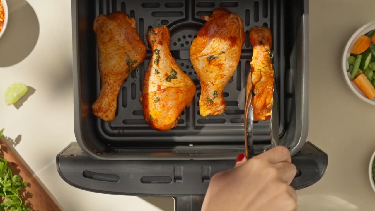 Air Frying Chicken