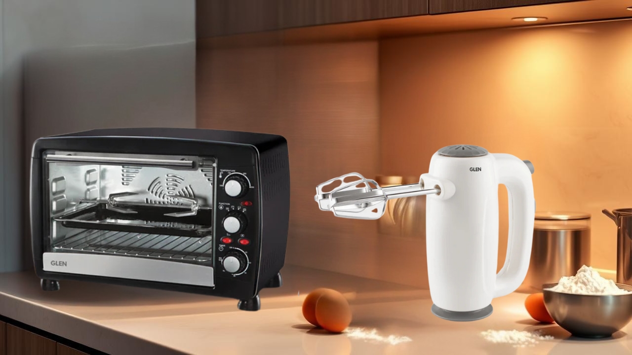 OTG 30 Litre with Full Back Convection + Electric Hand Mixer with 2 Beaters