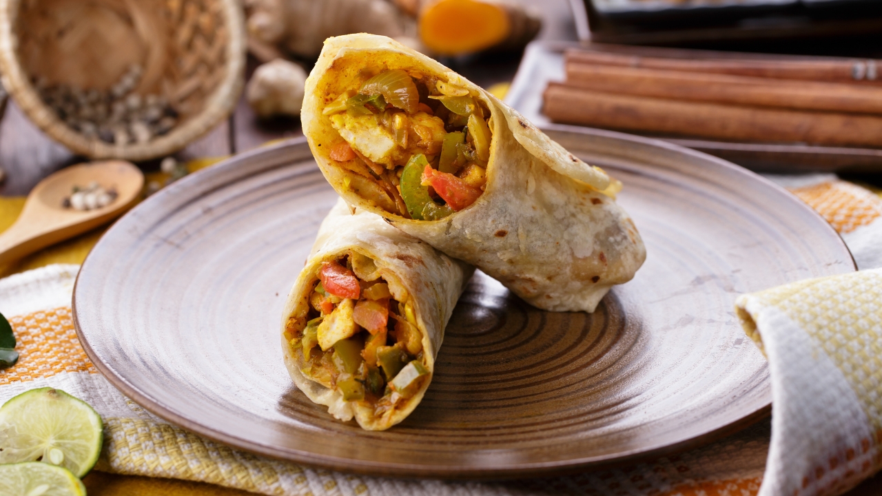 Paneer wrap
